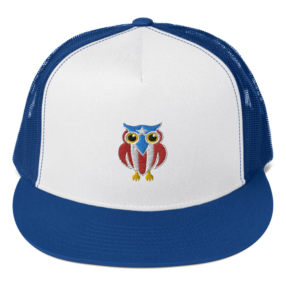 MR. TAINO. - PR OWL (5-PANEL Trucker Cap)