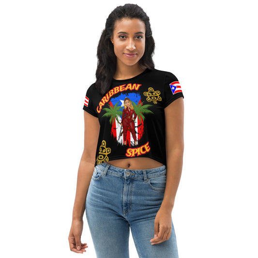 CARIBBEAN SPICE 1 Of 1 (CROP TOP TEE)