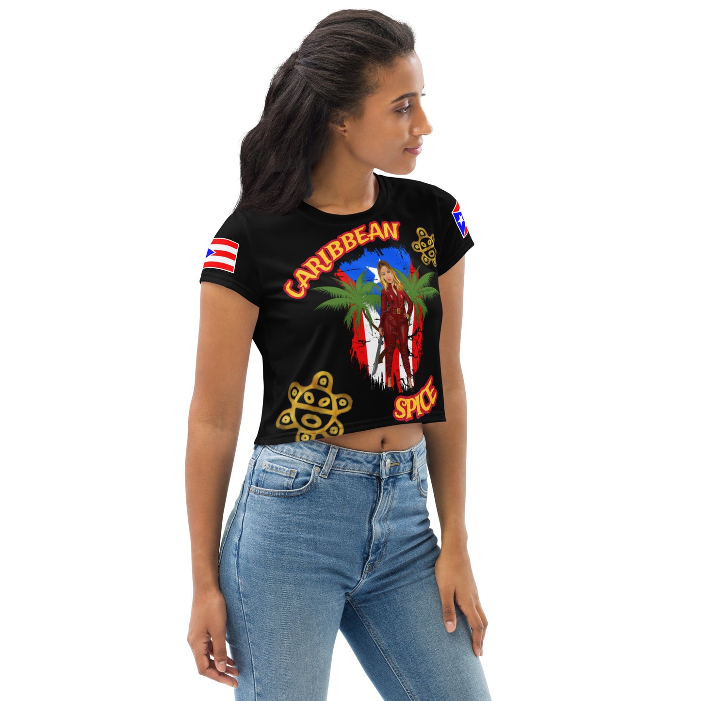 CARIBBEAN SPICE 1 Of 1 (CROP TOP TEE)