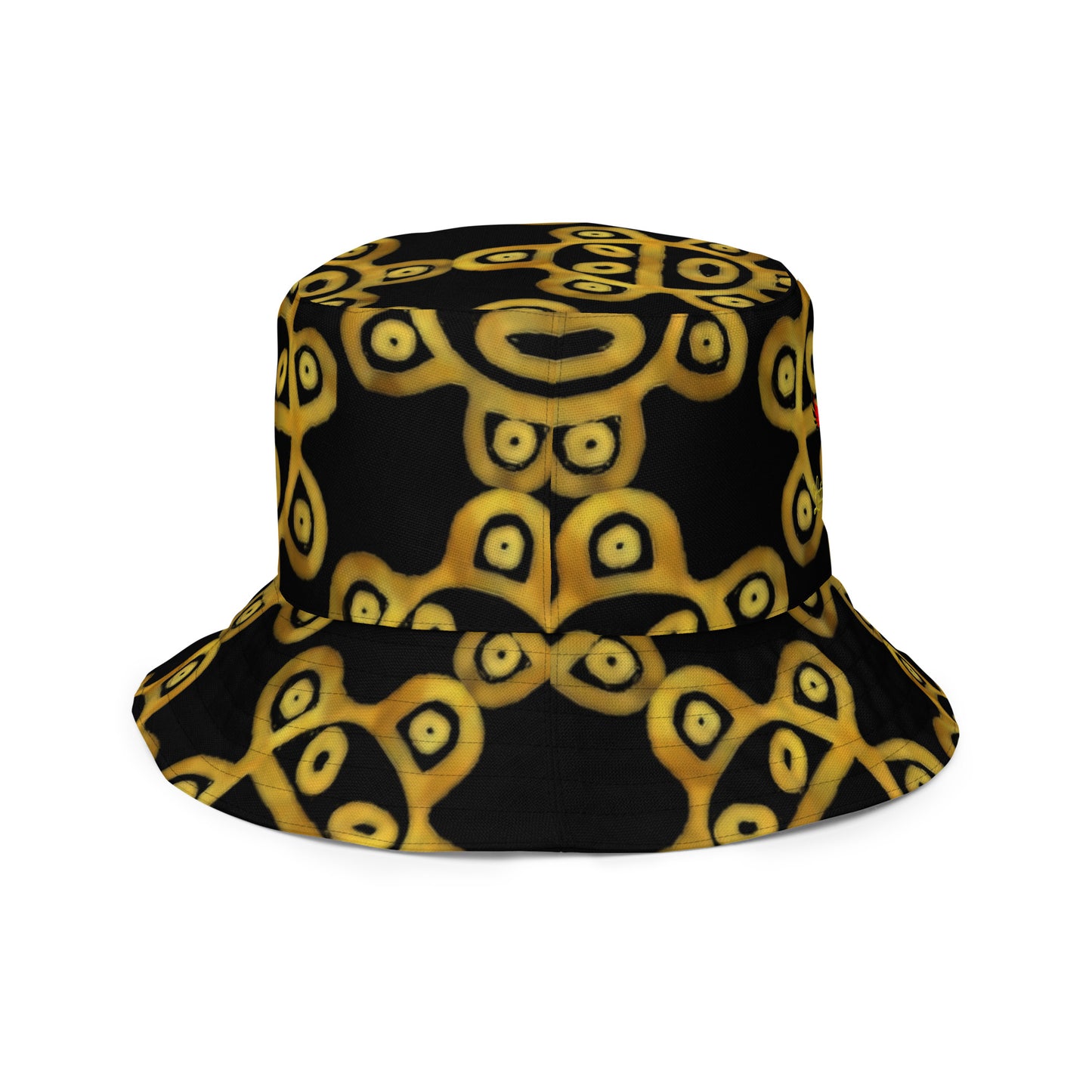 TAINO SOL - GOLD (AOP Reversible Bucket Hat)