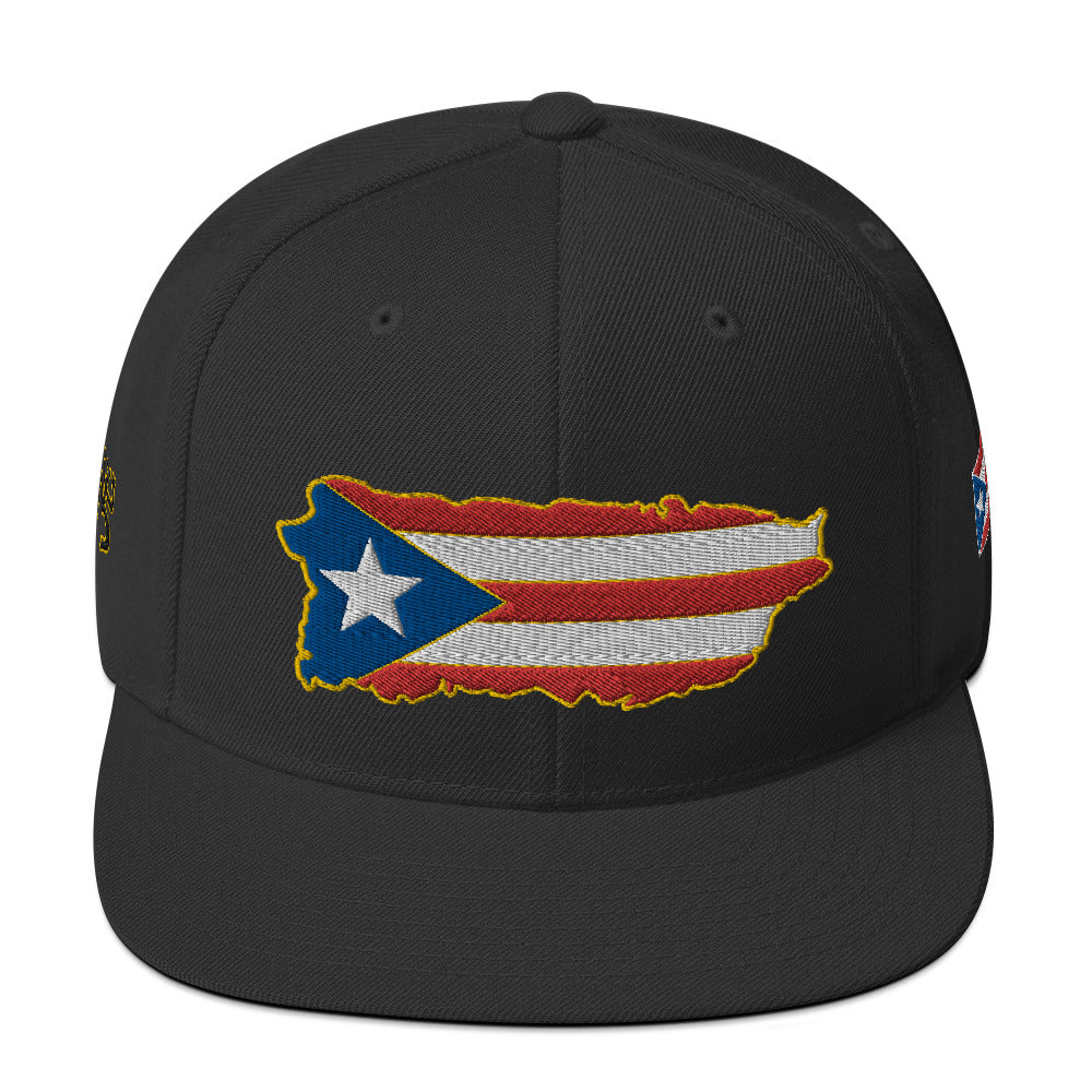 ROYAL MAP OF PR (AUTHENTIC SNAPBACK)