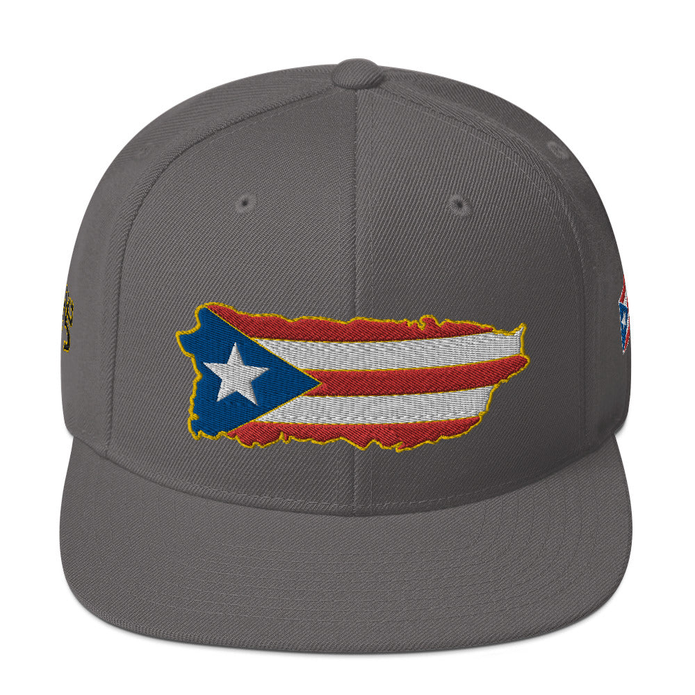 ROYAL MAP OF PR (AUTHENTIC SNAPBACK)