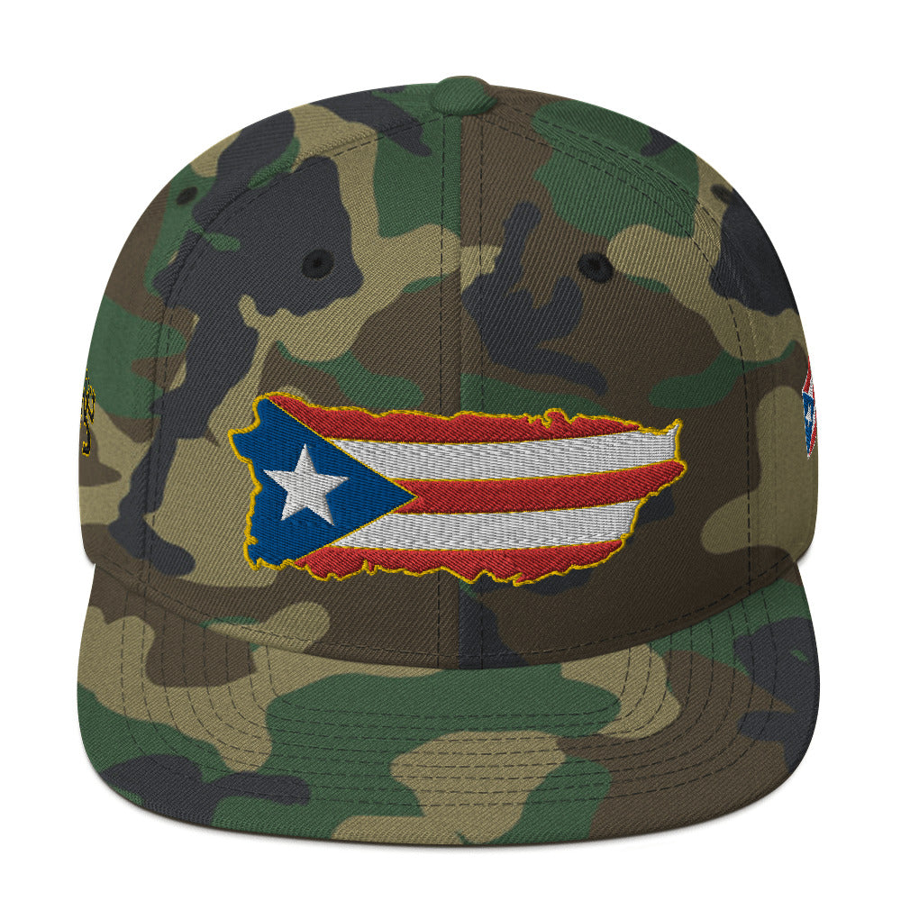 ROYAL MAP OF PR (AUTHENTIC SNAPBACK)