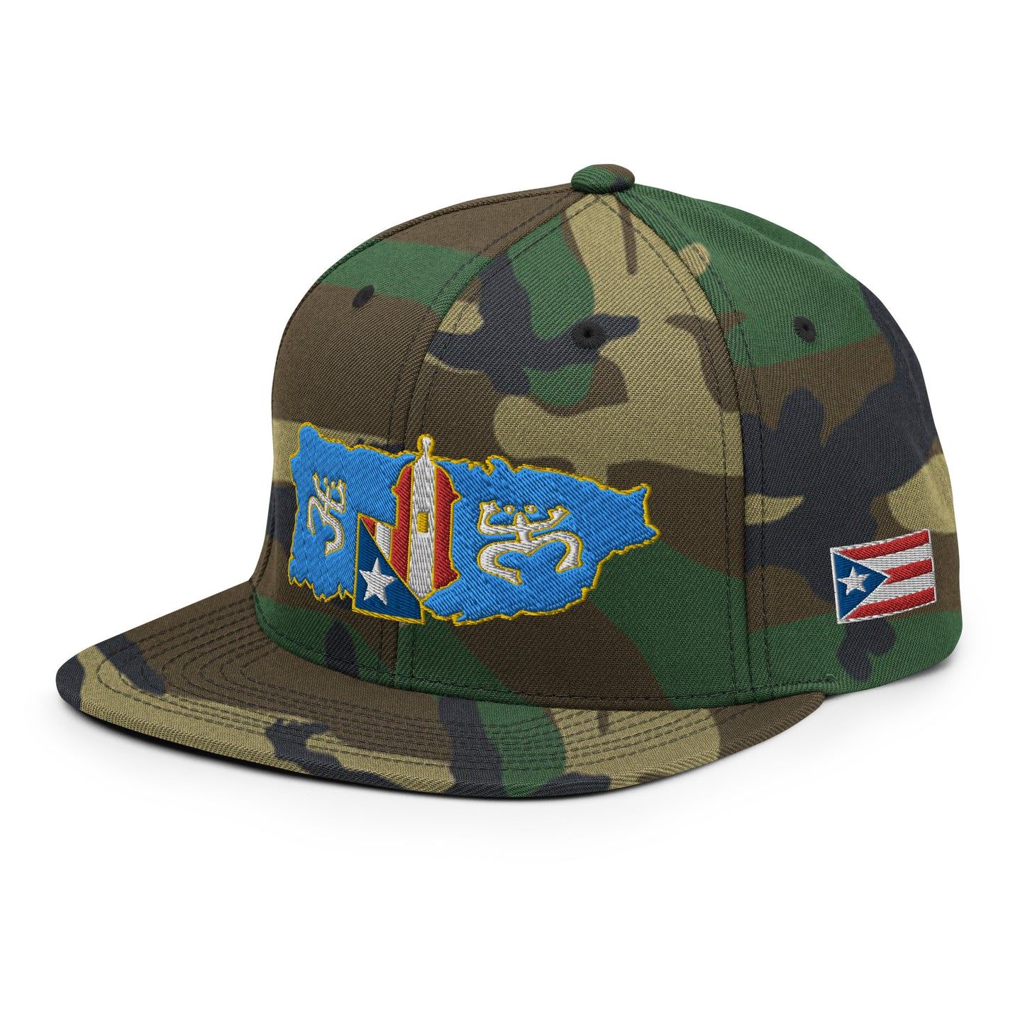 EL MORRO - MAP OF PR (Authentic Snapback Hat)