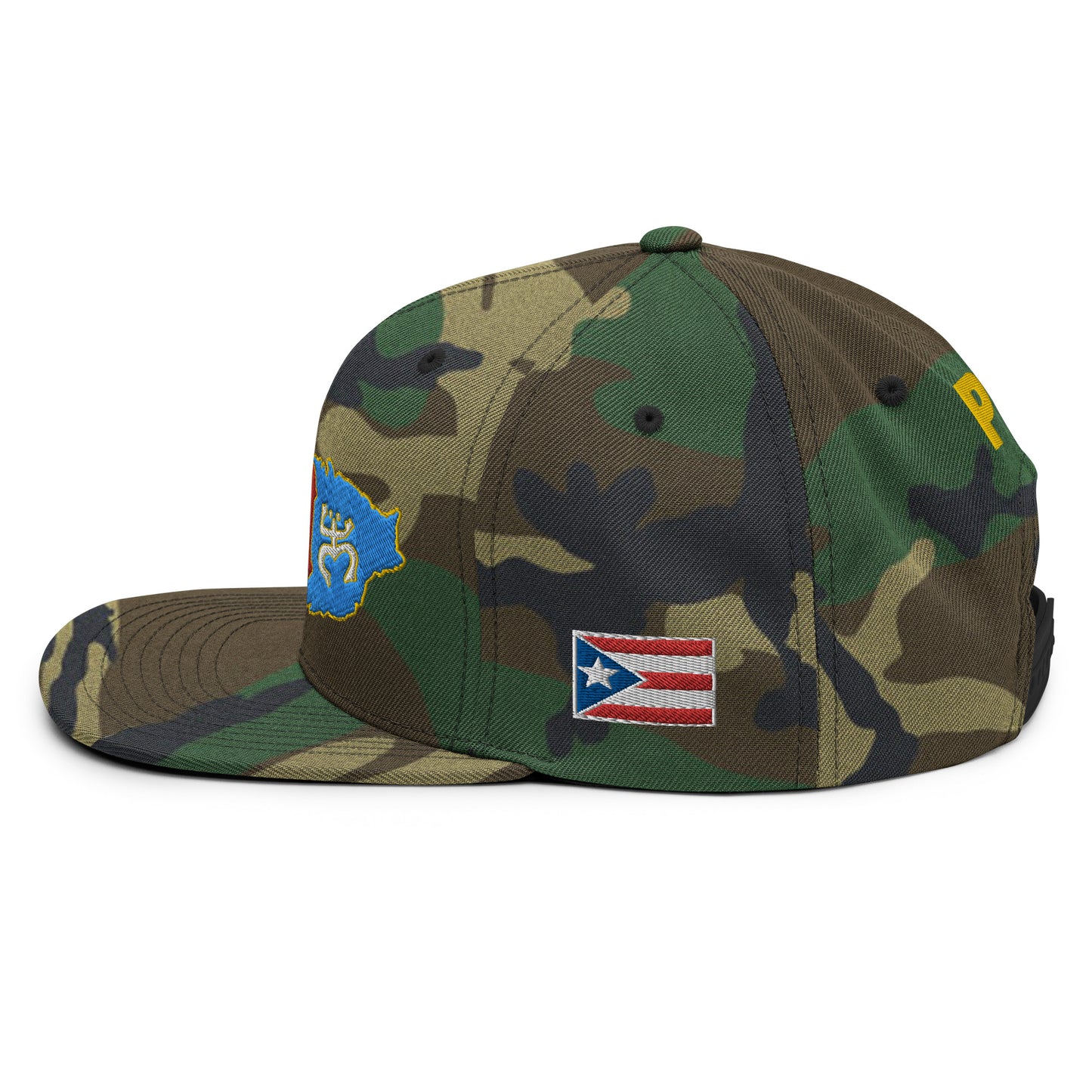 EL MORRO - MAP OF PR (Authentic Snapback Hat)
