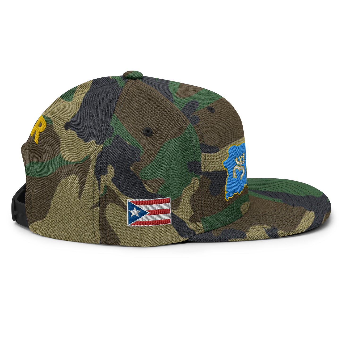 EL MORRO - MAP OF PR (Authentic Snapback Hat)