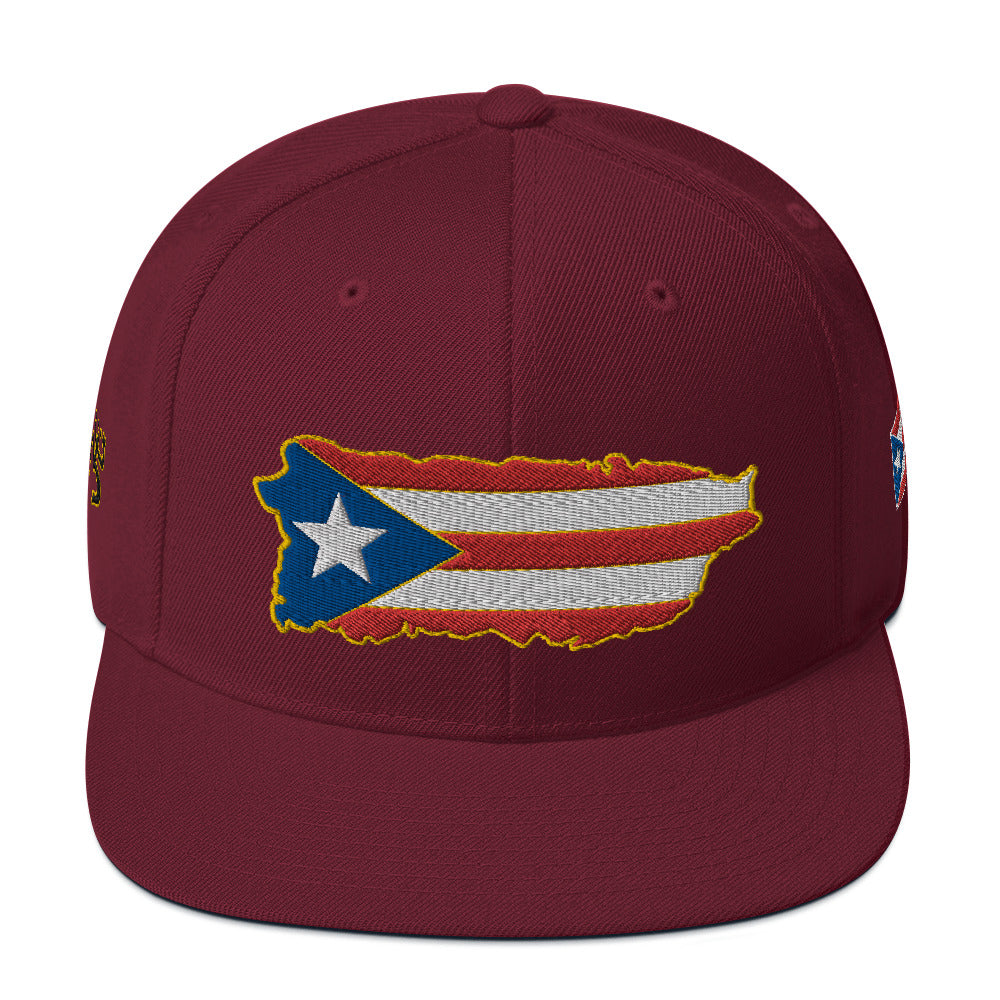 ROYAL MAP OF PR (AUTHENTIC SNAPBACK)