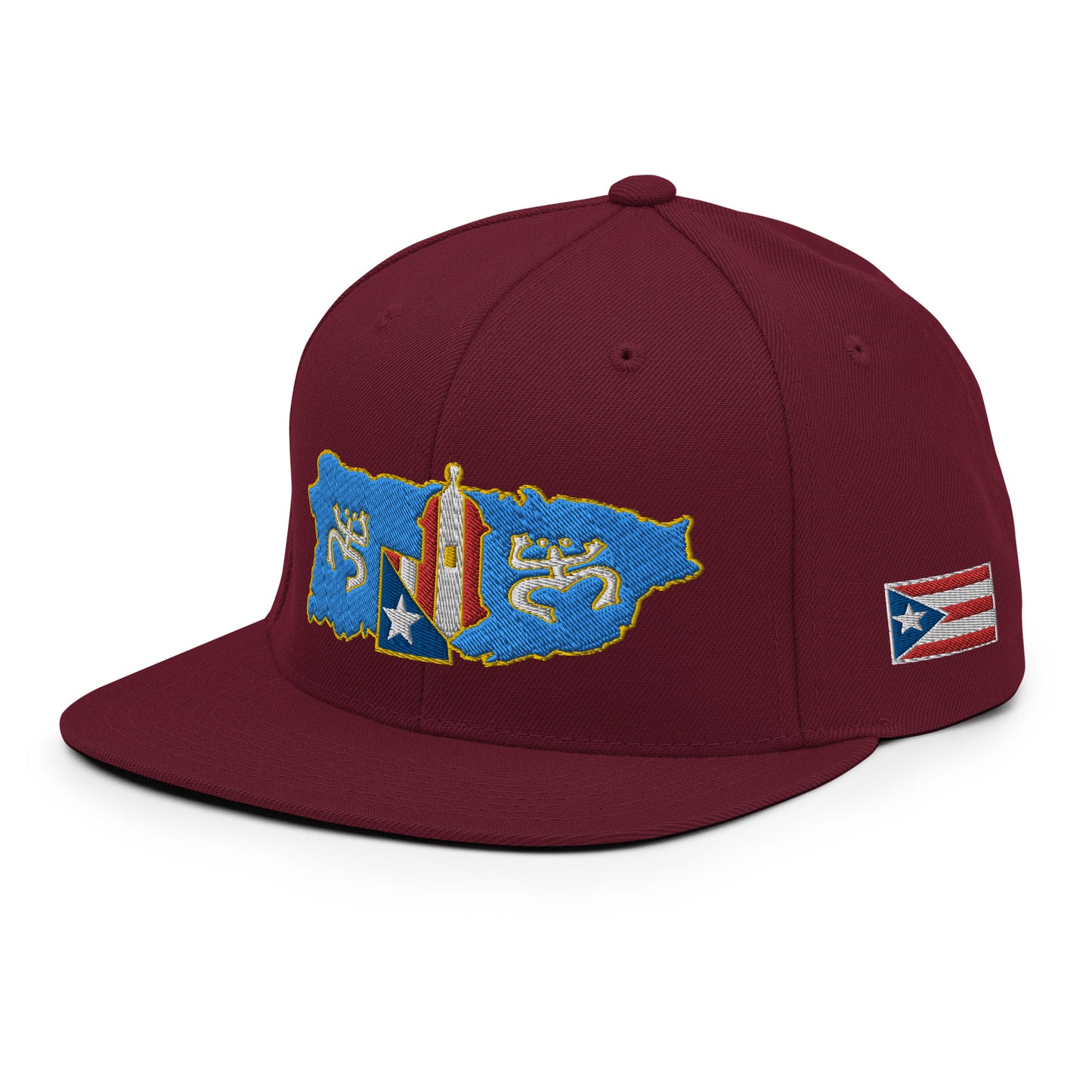 EL MORRO - MAP OF PR (Authentic Snapback Hat)