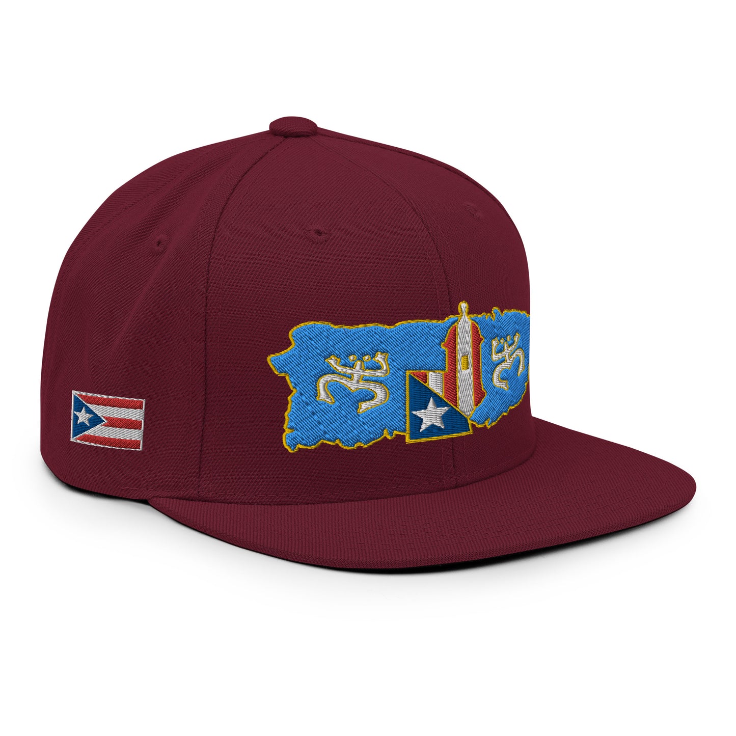 EL MORRO - MAP OF PR (Authentic Snapback Hat)
