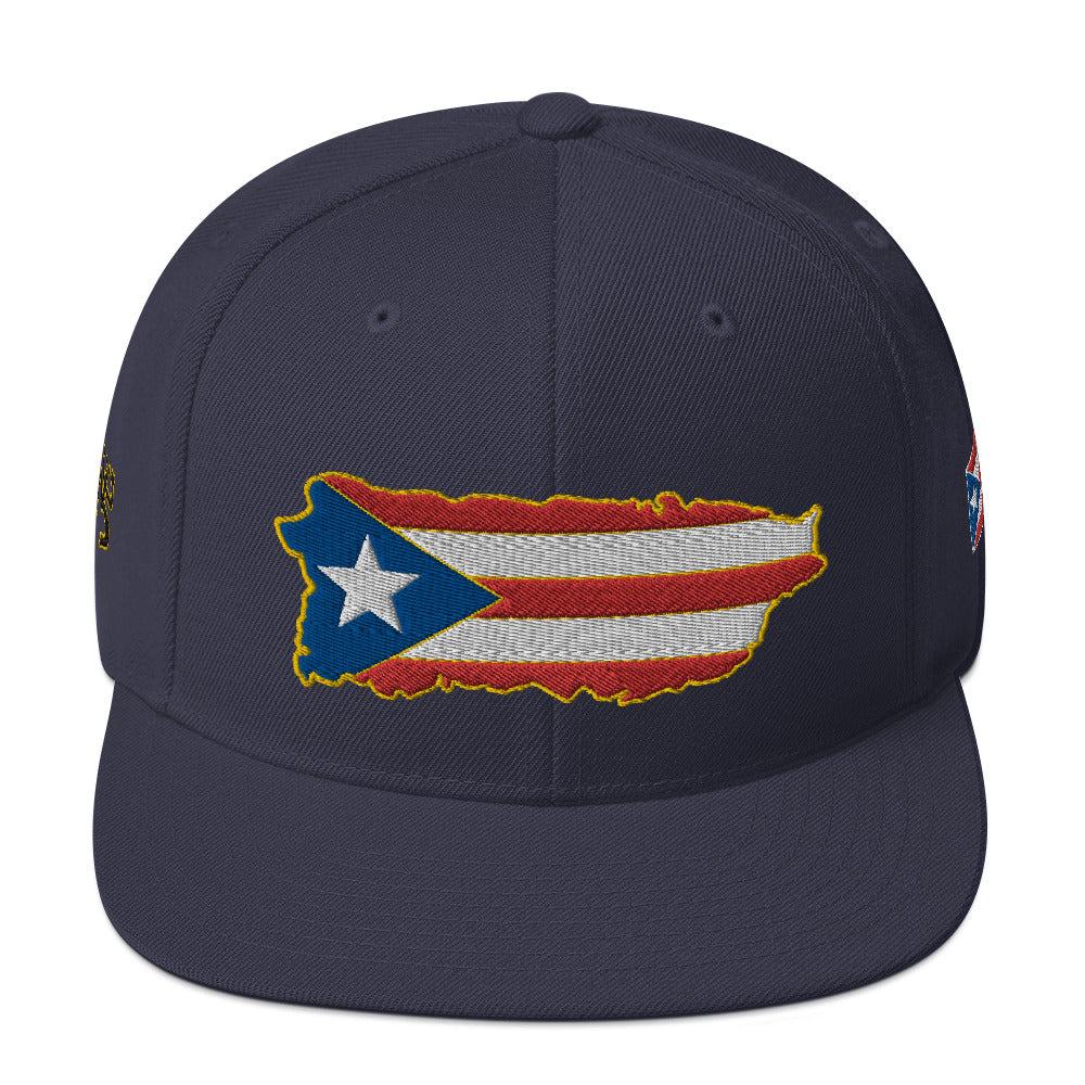 ROYAL MAP OF PR (AUTHENTIC SNAPBACK)