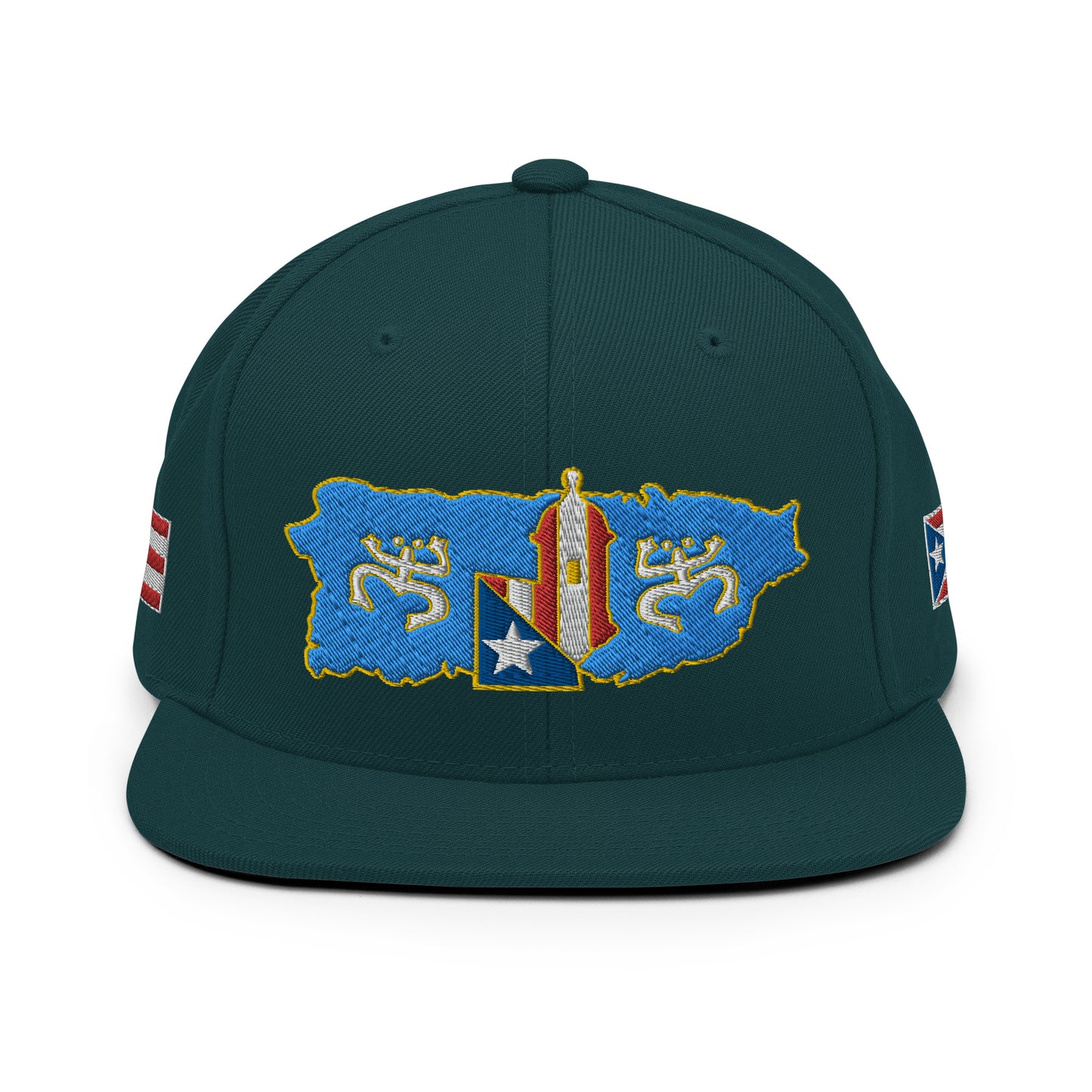 EL MORRO - MAP OF PR (Authentic Snapback Hat)
