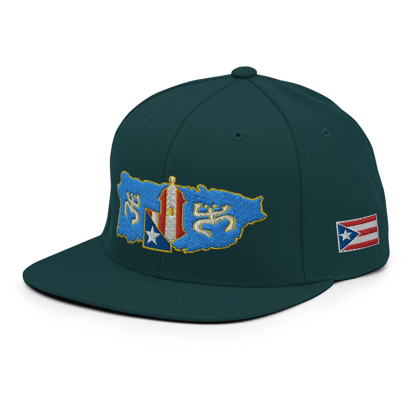 EL MORRO - MAP OF PR (Authentic Snapback Hat)