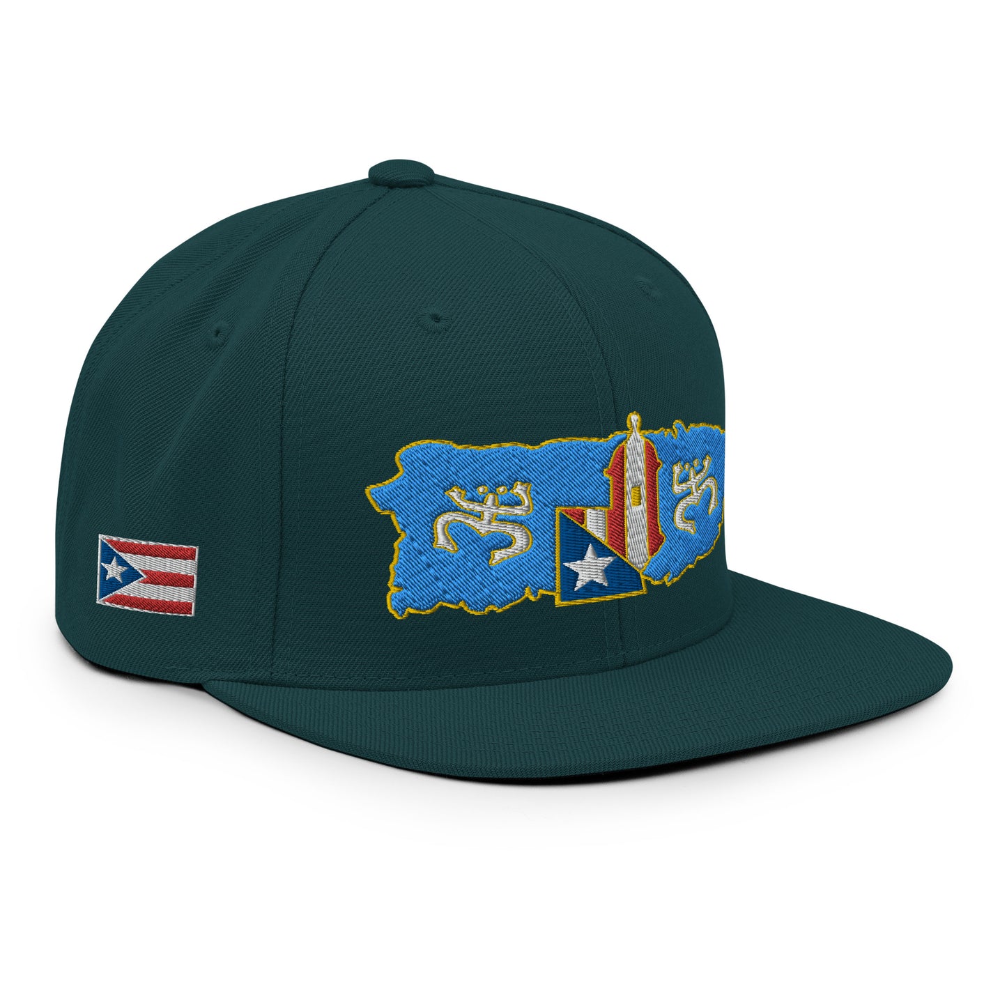 EL MORRO - MAP OF PR (Authentic Snapback Hat)