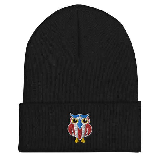 MR. TAINO - PR OWL (Cuffed Beanie)