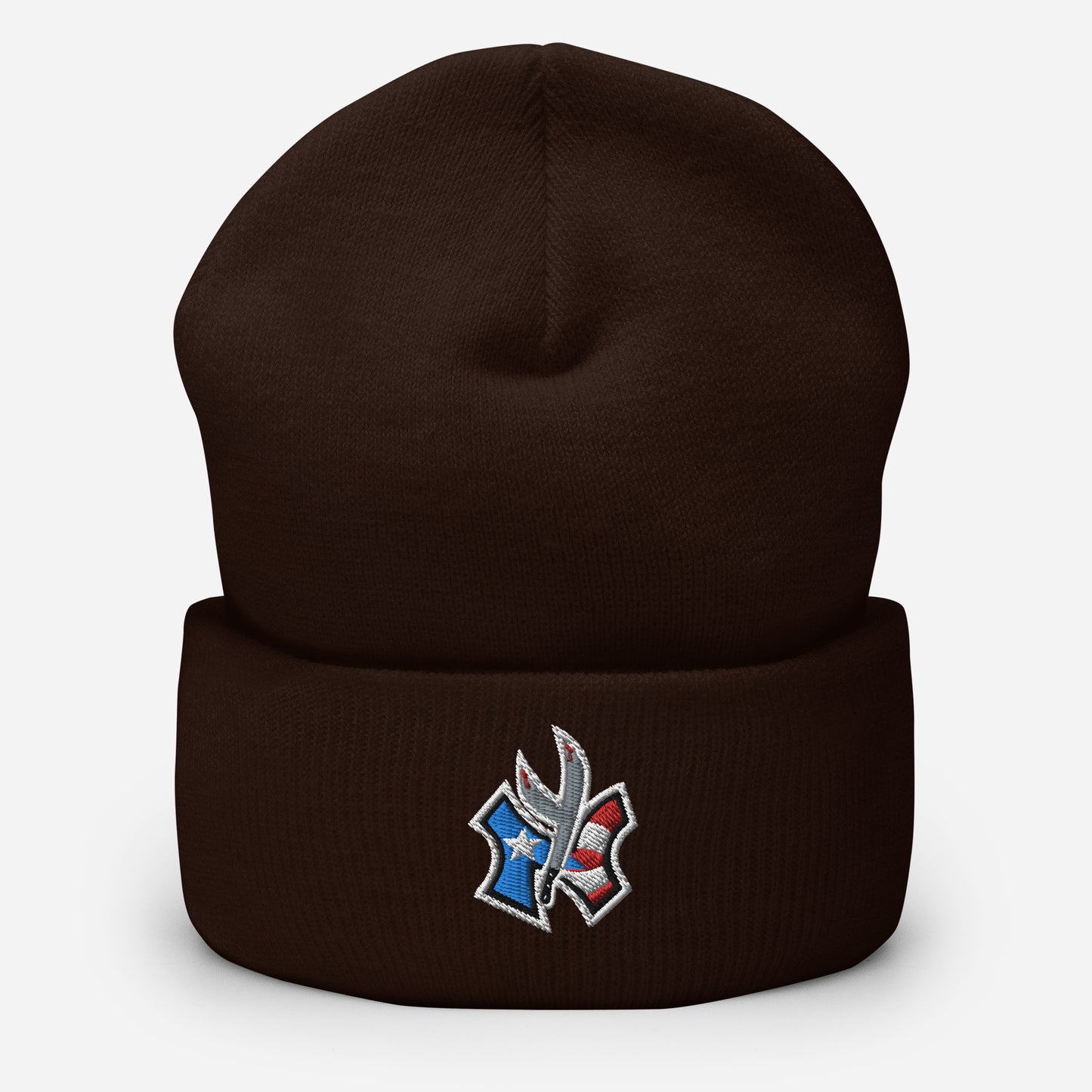 NU-YO RICAN - SKY BLU 1 (Cuffed Beanie)
