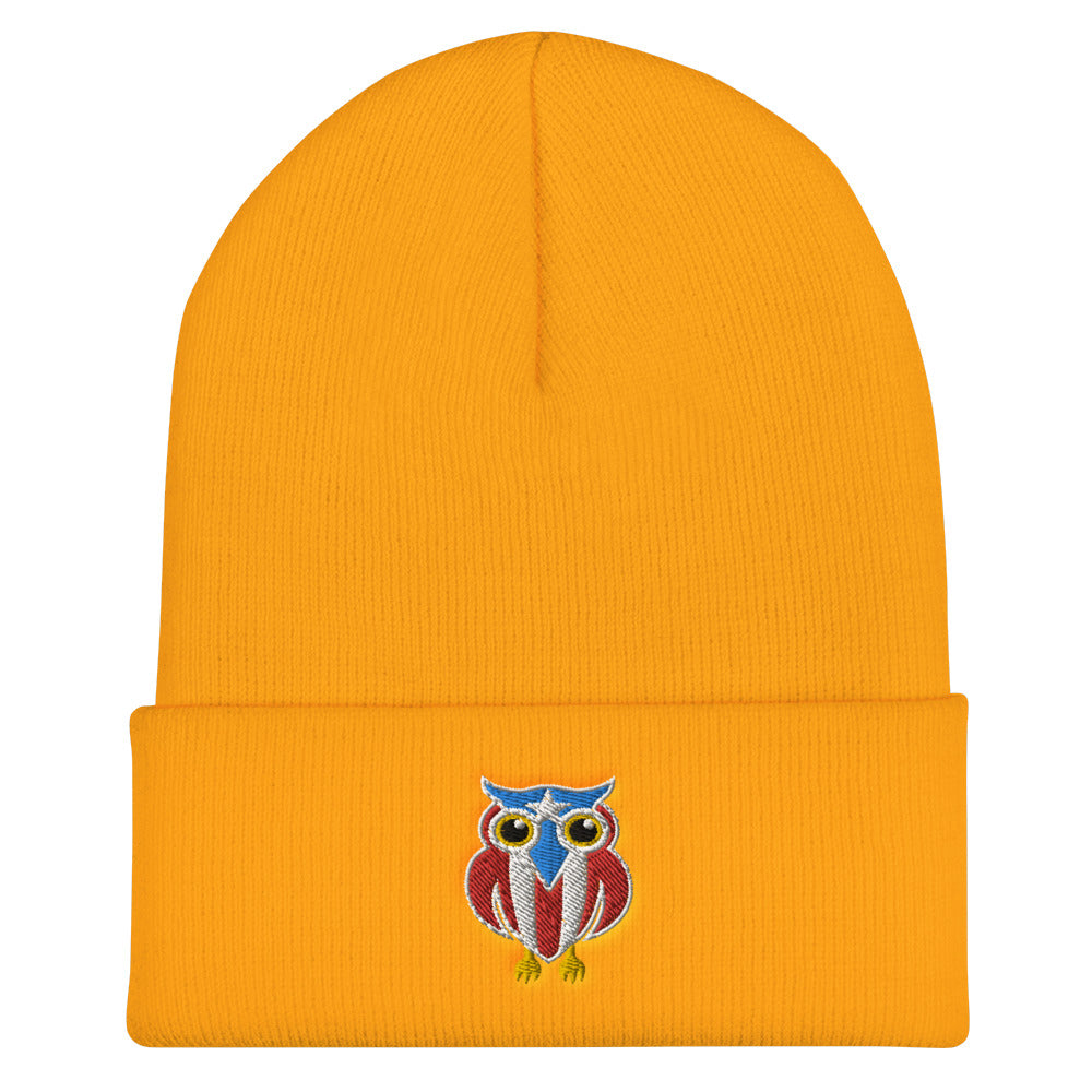 MR. TAINO - PR OWL (Cuffed Beanie)
