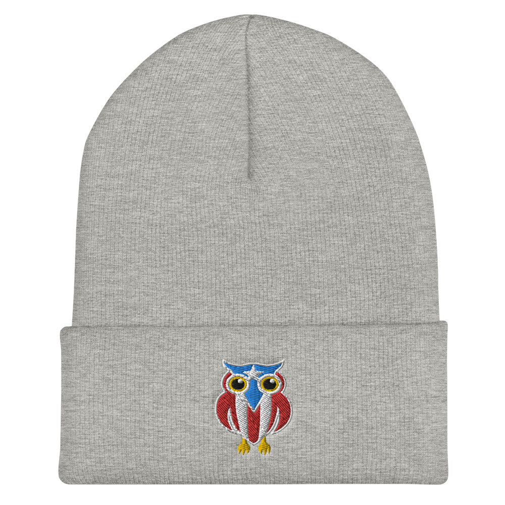 MR. TAINO - PR OWL (Cuffed Beanie)