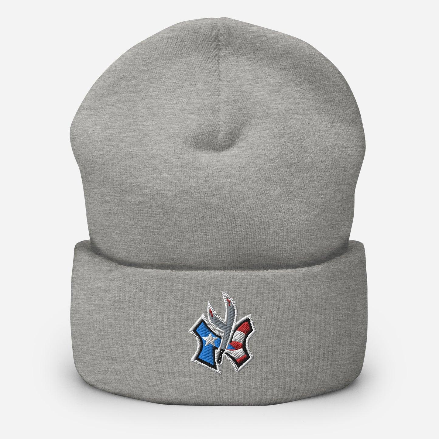 NU-YO RICAN - SKY BLU 1 (Cuffed Beanie)