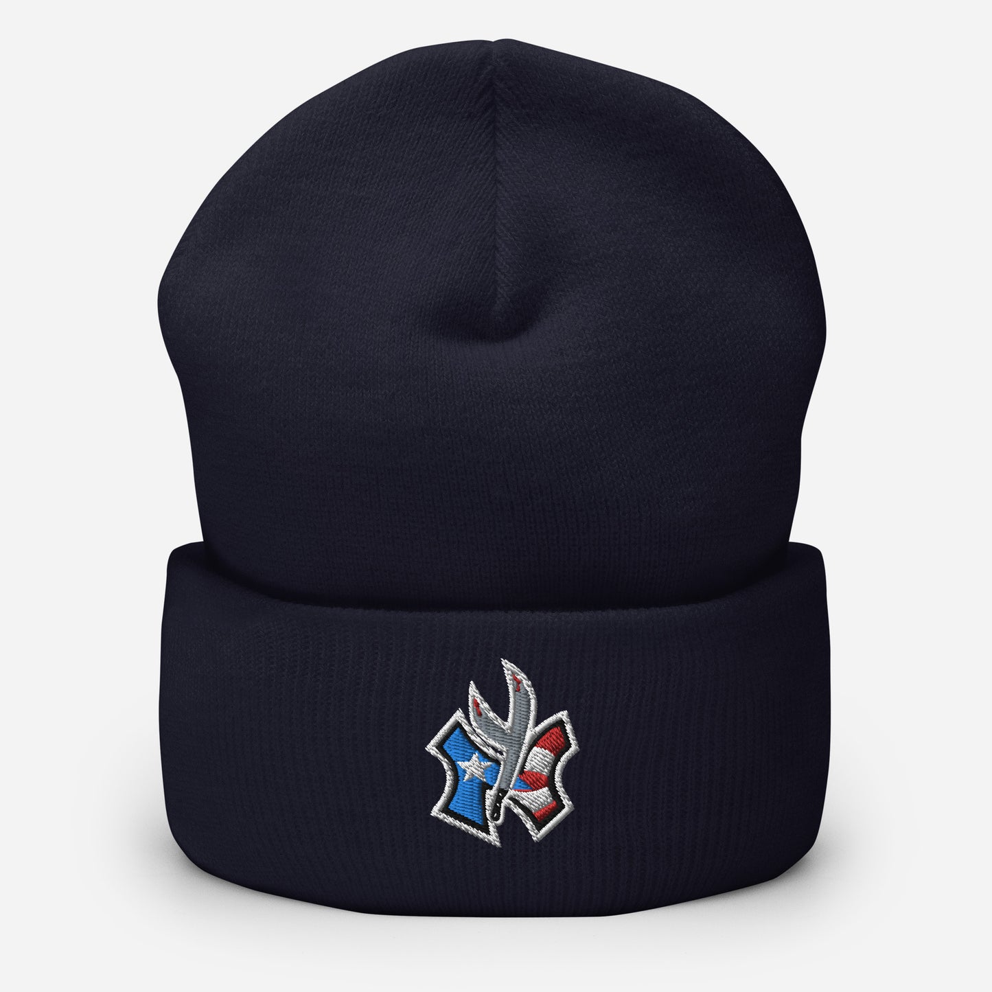 NU-YO RICAN - SKY BLU 1 (Cuffed Beanie)