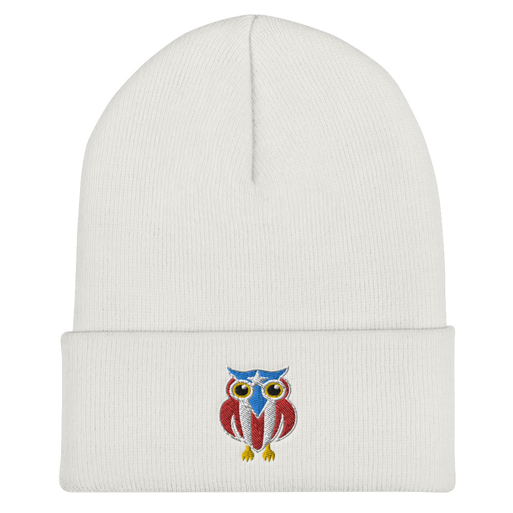 MR. TAINO - PR OWL (Cuffed Beanie)
