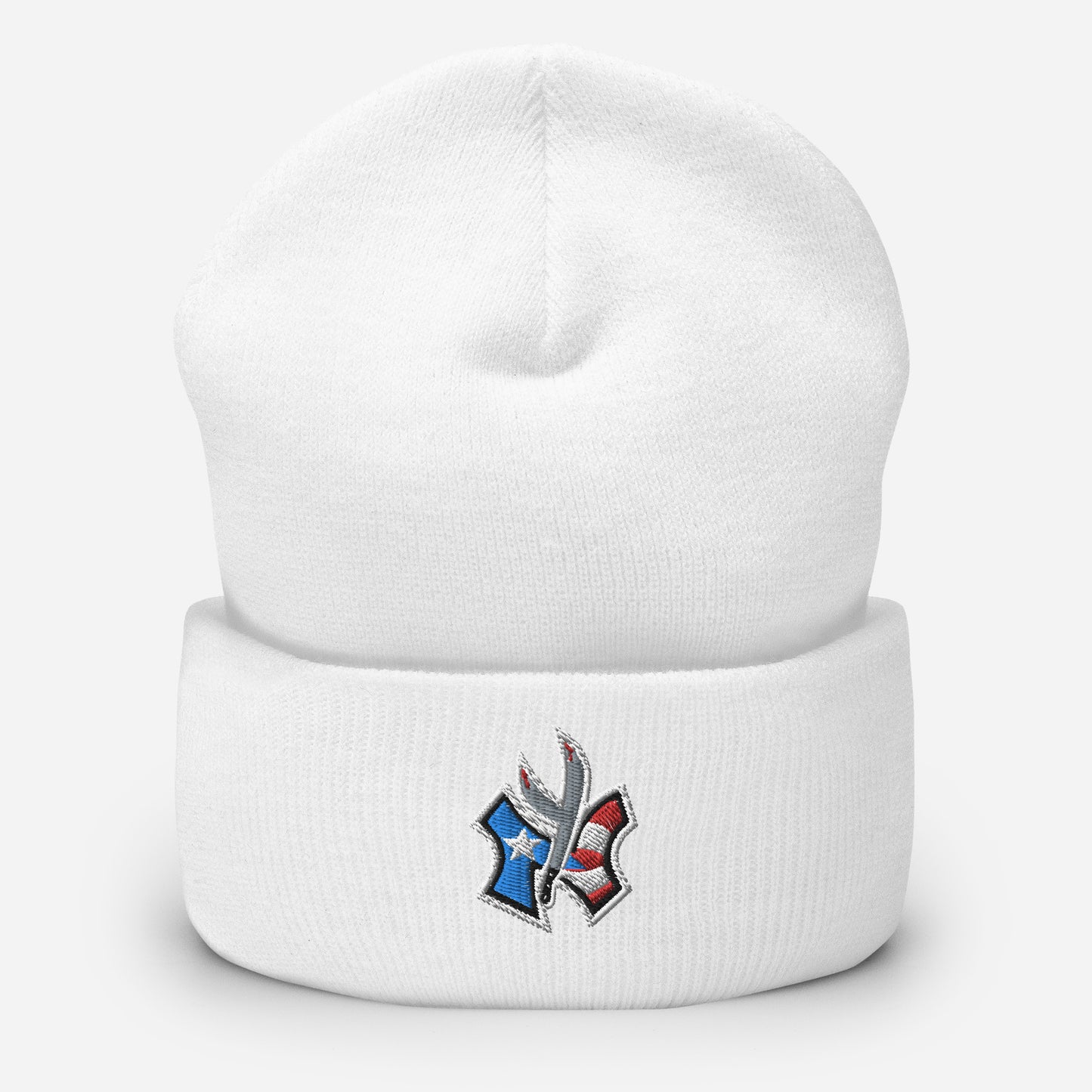 NU-YO RICAN - SKY BLU 1 (Cuffed Beanie)