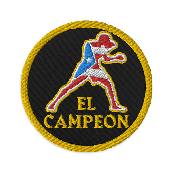 EL CAMPEON - PR (Embroidered Patches)