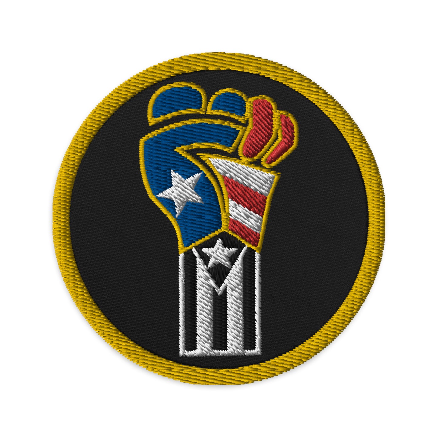 POWER RESISTANCE FIST (Embroidered Patch)