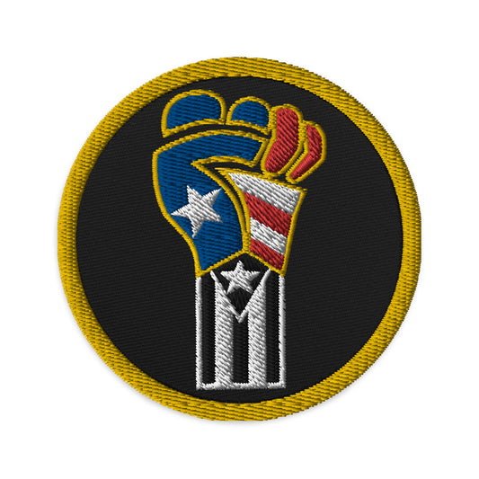 POWER RESISTANCE FIST (Embroidered Patch)