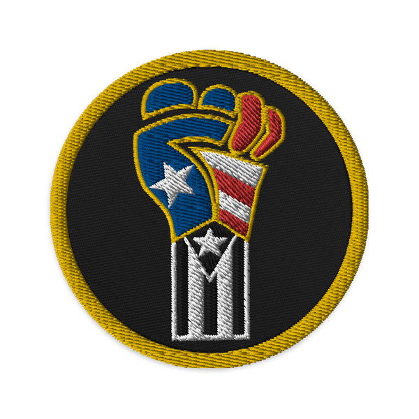 POWER RESISTANCE FIST (Embroidered Patch)