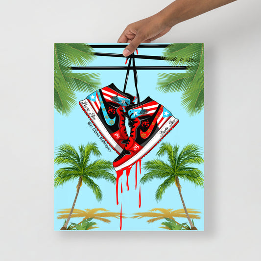 PR AIR JORDAN 1 (POSTER ART PRINT)