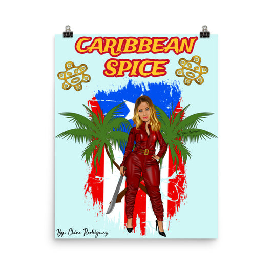 CARIBBEAN SPICE (POSTER ART PRINT)