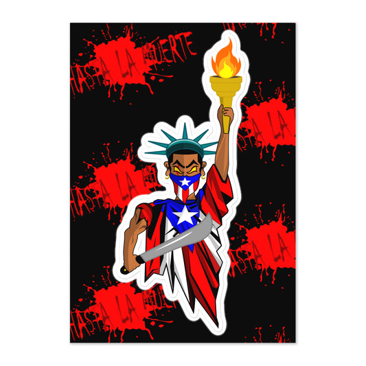 LATIN POWER STATUE OF LIBERTY (Sticker Sheet)