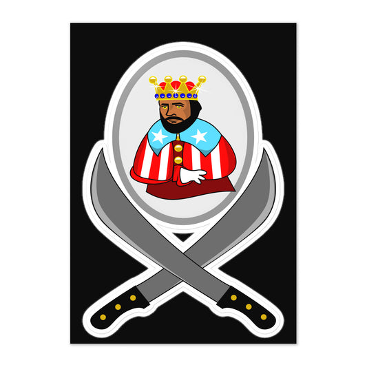 LATIN ROYALTY - EL REY (Sticker Sheet)