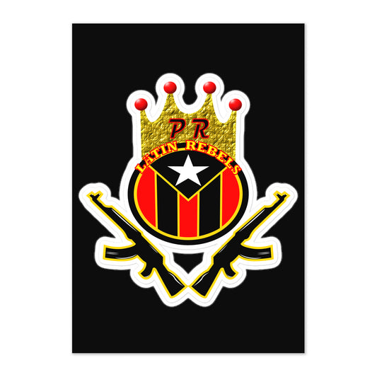 LATIN REBELS EMBLEM (Sticker Sheet)