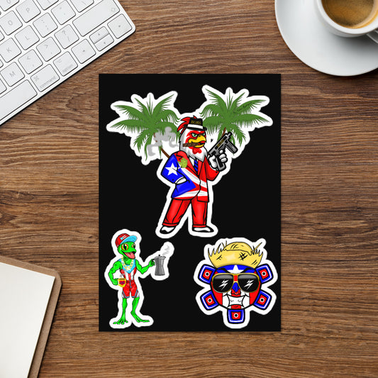 TAINO - BORIKEN MASH UP (STICKER SHEET)