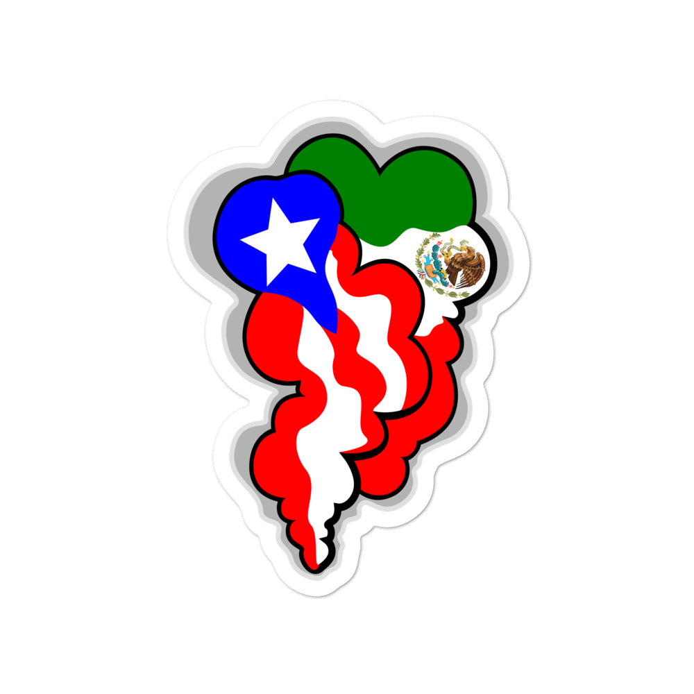 PUERTO RICAN & MEXICAN SMOKE - Bubble-Free Vinyl Stickers