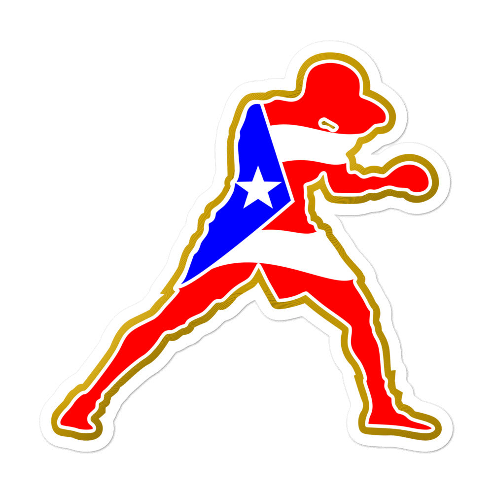EL CAMPEON - PR (Bubble-free Vinyl Stickers)