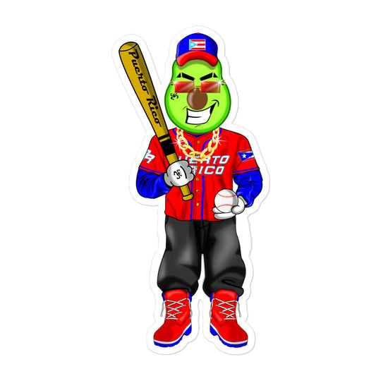 Mr. Avocado man -Felix (Bubble-free stickers)