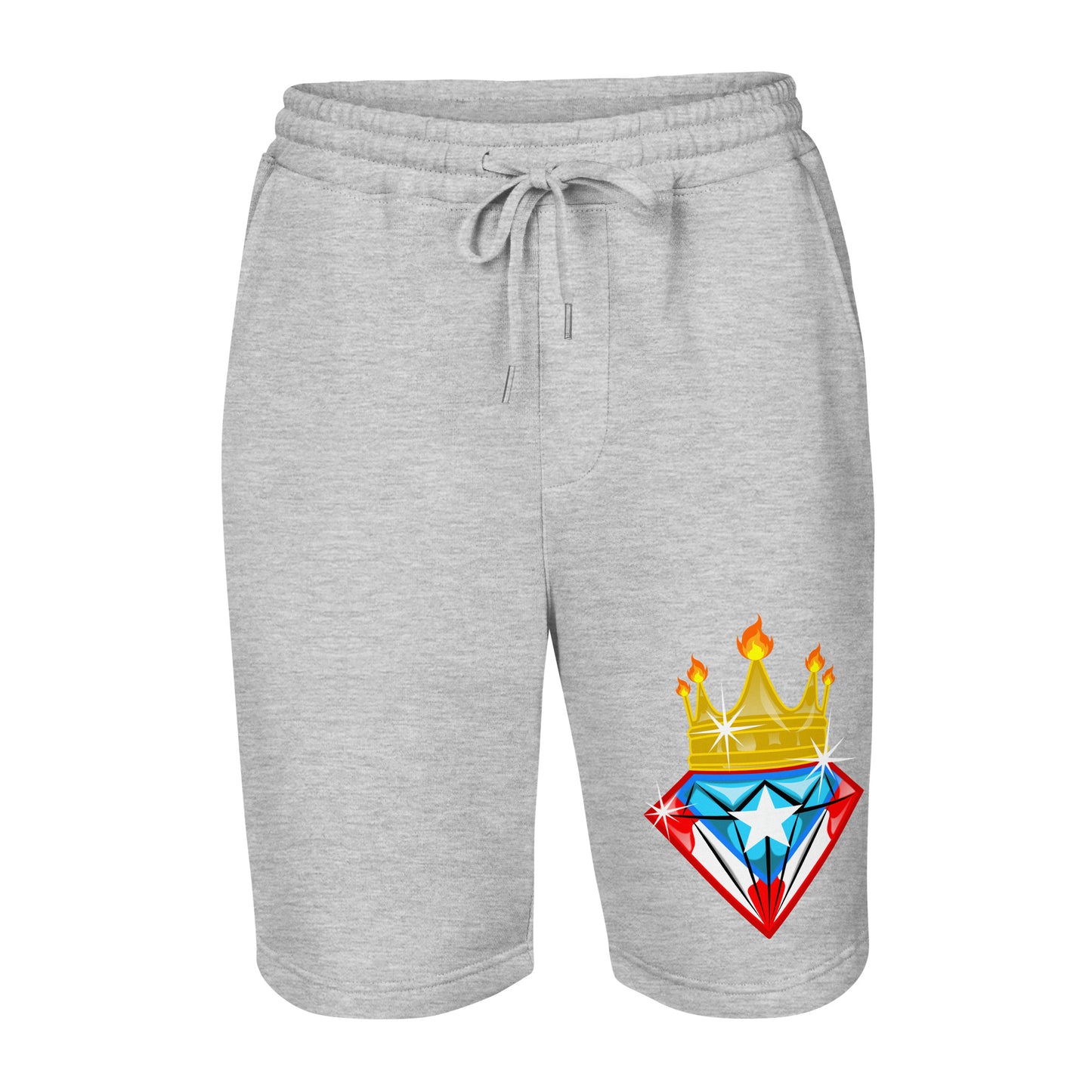 THE ROYAL DIAMOND (Men's Fleece Shorts)