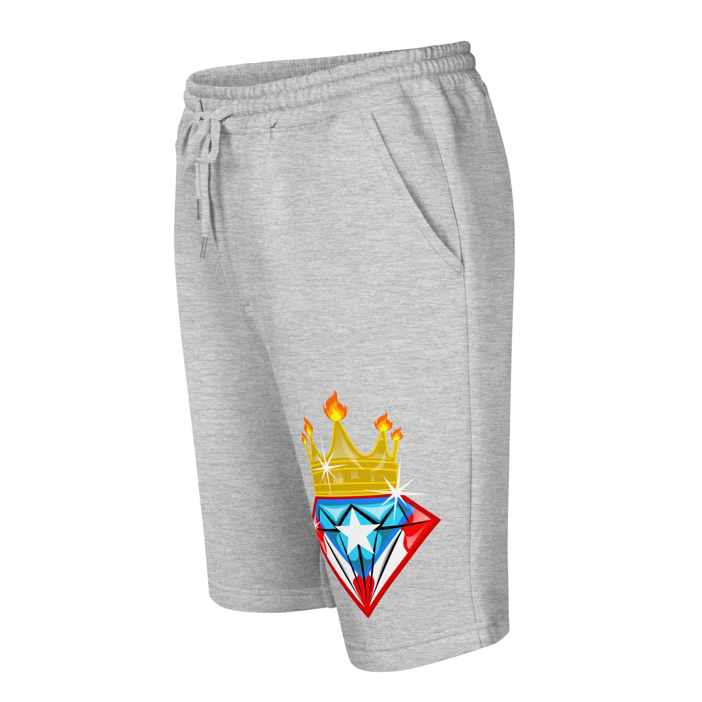 THE ROYAL DIAMOND (Men's Fleece Shorts)