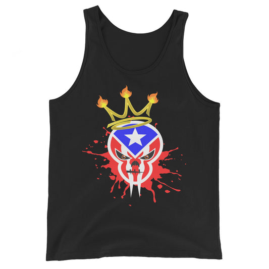 GRAFFITI REBEL SKULL (PREMIUM Unisex Tank Top)