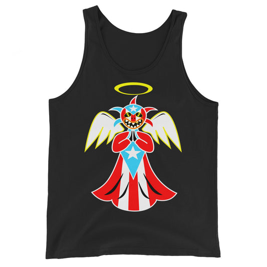EL SANTO BORIKEN - SKY BLU 1 (PREMIUM Unisex Tank Top)