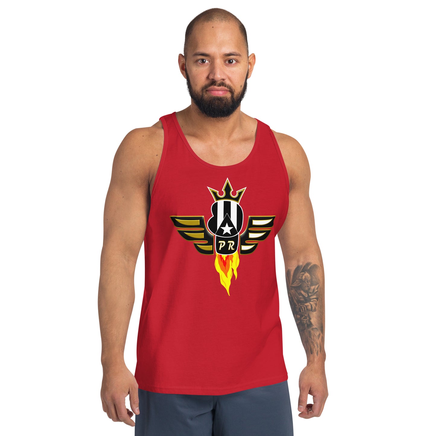 FENIX BOXING GLOVE - BLK & GLD SERIES (PREMIUM Tank Top)