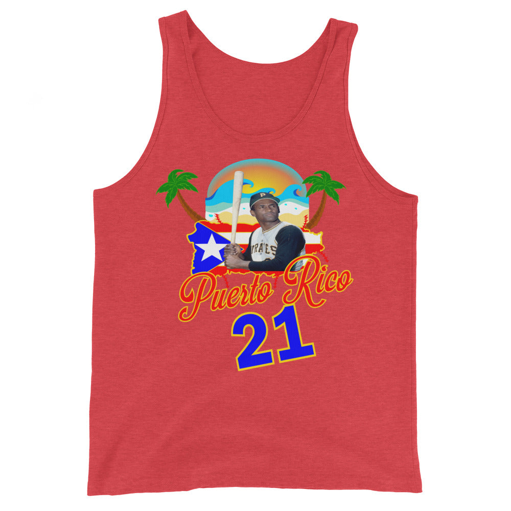 R.C.1 BORICUA ALL-STAR 21 (PREMIUM Tank Top)