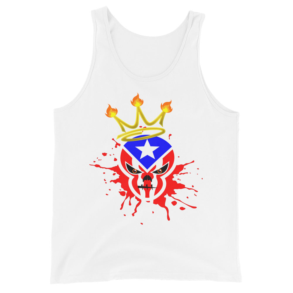 GRAFFITI REBEL SKULL (PREMIUM Unisex Tank Top)