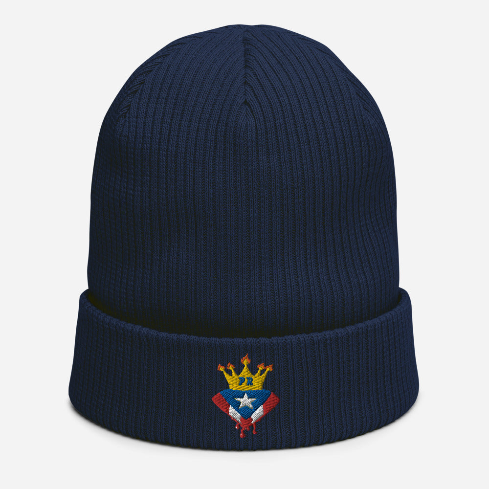 LATIN ROYAL WEAR - Organic Ribbed Beanie | Beechfield B50