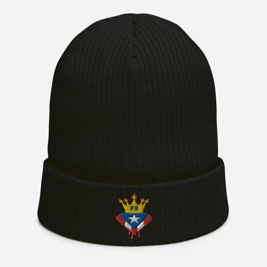 LATIN ROYAL WEAR - Organic Ribbed Beanie | Beechfield B50