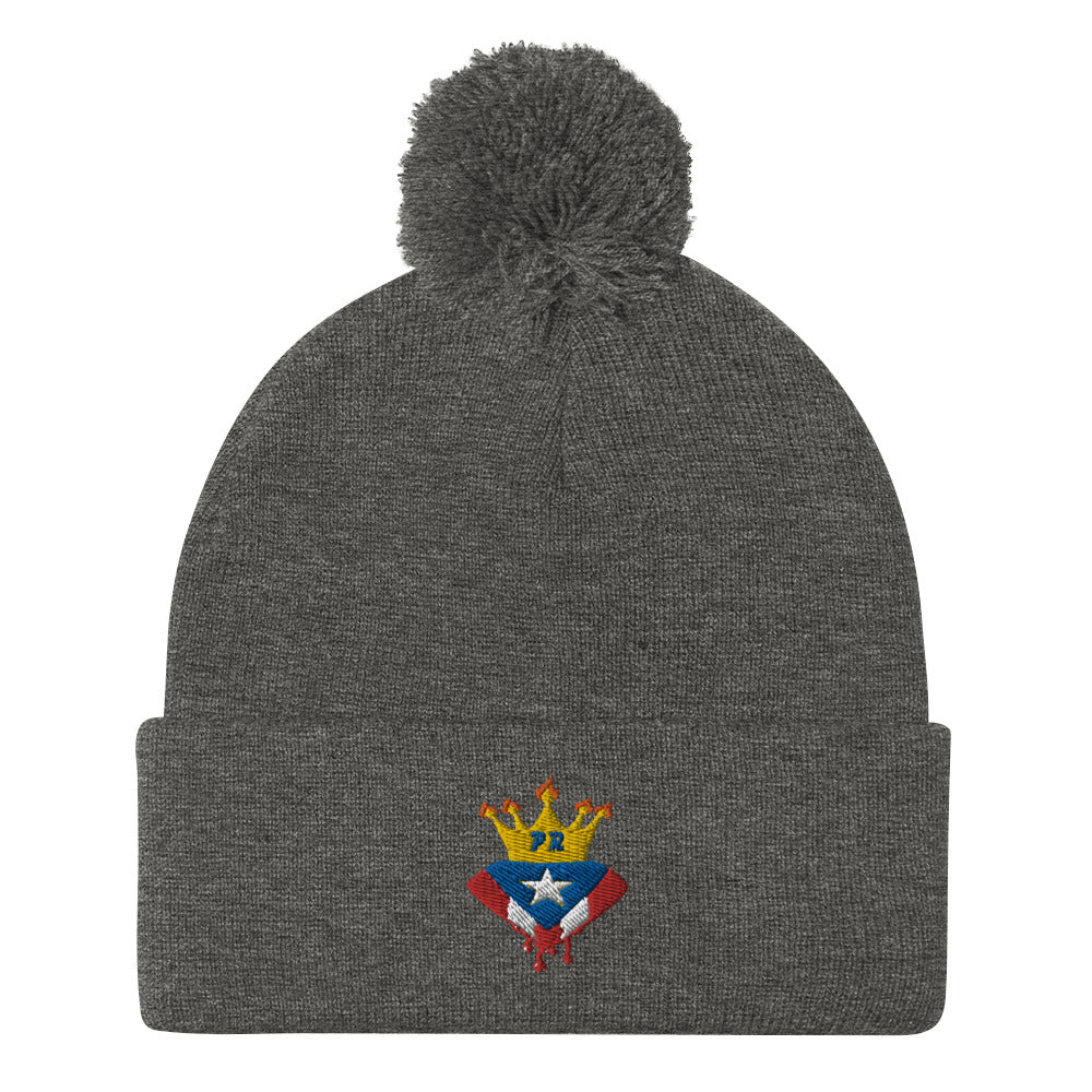 LATIN ROYAL WEAR - POM POM Knit Beanie Cap | Sportsman SP15