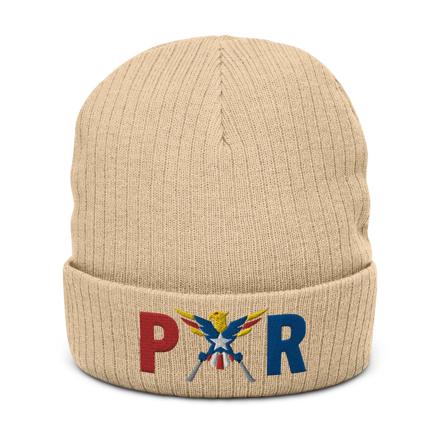VIVA PUERTO RICO LIBRE! (Ribbed Knit/Cuffed Beanie)
