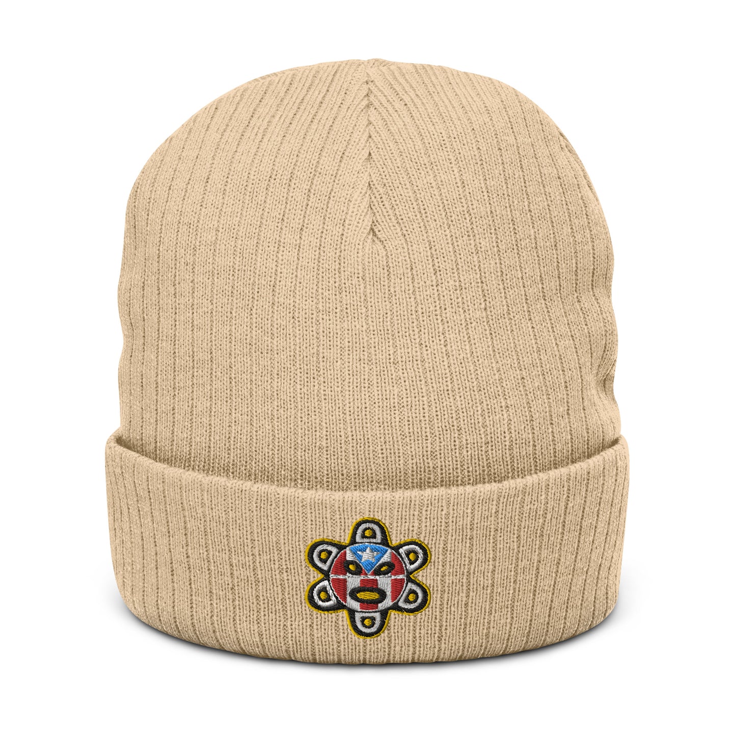 TAINO SOL (Ribbed Knit Beanie)
